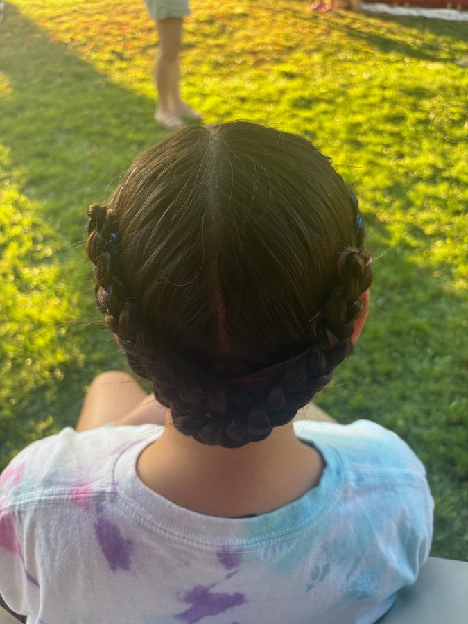 Clean braided crown